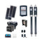 ALEKO Dual Swing Gate Operator Solar Kit, 1320LBS [GG900U AC/DC] (SAK97451)