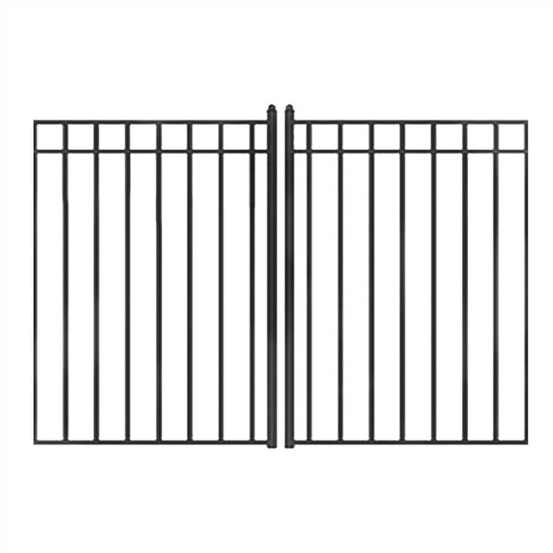  ALEKO MADRID Style Steel Dual Swing Driveway Gate (SAK38546)-SAKSBY