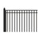 ALEKO Madrid Style Steel Single Swing Driveway Gate (SAK53219)-SAK