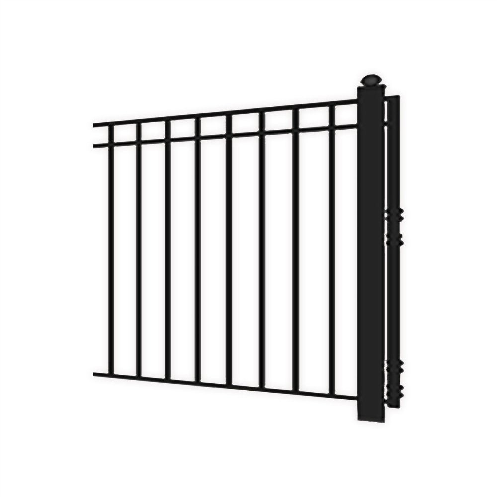 ALEKO Madrid Style Steel Single Swing Driveway Gate (SAK53219)-SAK