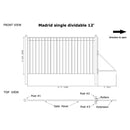 ALEKO Madrid Style Steel Sliding Driveway Gate (SAK23857)-SASKBY