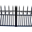 ALEKO PARIS Style Steel Dual Swing Driveway Gate (SAK97031)-SAKSBY