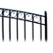 ALEKO Paris Style Steel Single Swing Driveway Gate (SAK78643)-SAK