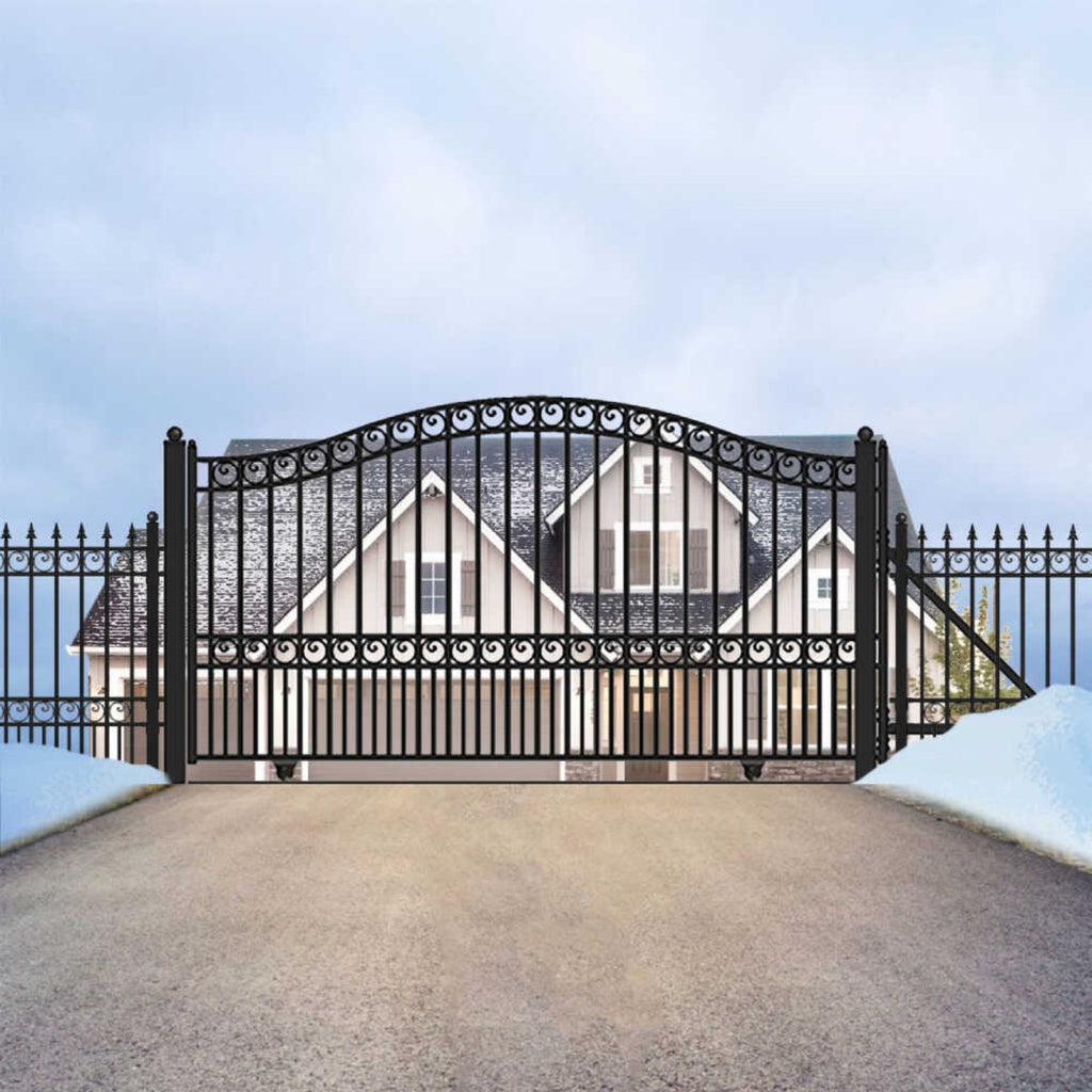 ALEKO PARIS Style Steel Sliding Driveway Gate (SAK14850)-SAKSBY