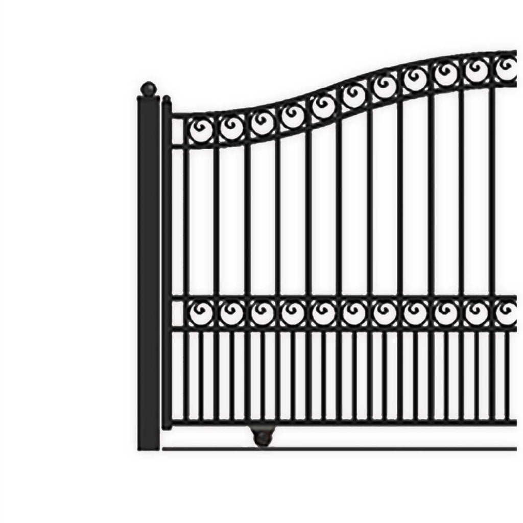 ALEKO PARIS Style Steel Sliding Driveway Gate (SAK14850)-SAKSBY