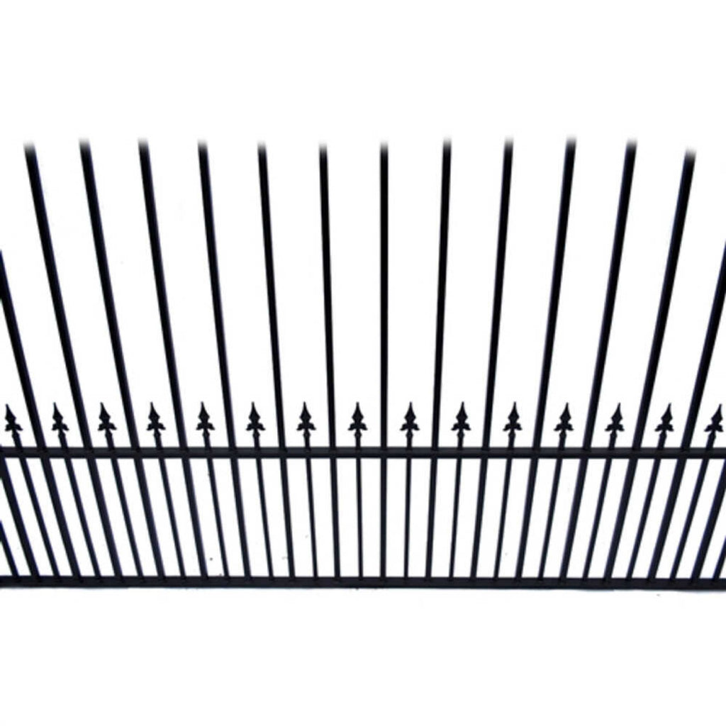 ALEKO PRAGUE Steel Dual Swing Driveway Gate (SAK48530)-SAKSBY