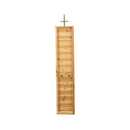 Aleko Premium Tower Rinse Outdoor Western Red Cedar Shower, 78-Inch [SHCEDFL-AP] (SAK72468) - Saksby Wholesale - Back View