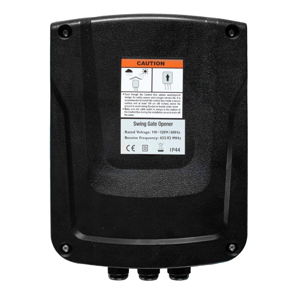 ALEKO Single Swing Gate Operator Basic Kit [AS600 AC/DC] (SAK47186)-SAKSBY