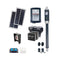 ALEKO Premium Single Swing Gate Operator ETL Listed Solar Kit, 1760LBS [GG450/AS450 AC/DC] (SAK85632)