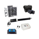 ALEKO Single Swing Gate Operator Solar Kit With Adjustable Auto Close, 880LBS [GG650/AS650 AC/DC] (SAK42978)