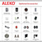 ALEKO Sliding Gate Opener Basic Kit [AC2700] (SAK68249)-SAKSBY
