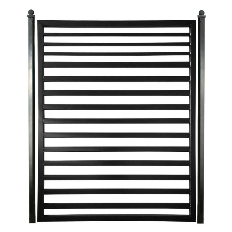 ALEKO SOFIA Style Steel Pedestrian Gate, 5FT (SAK12567)-SAKSBY