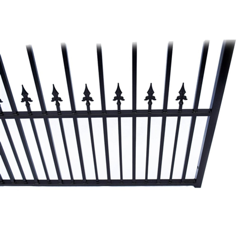 ALEKO St. Louis Style Steel Single Swing Driveway Gate (SAK34952)-SAK