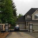 Aleko Venice Style Powder Coated Steel Pedestrian Gate, 5FT [PGVEN-AP] (SAK38412) - Saksby Wholesale - Lifestyle Image