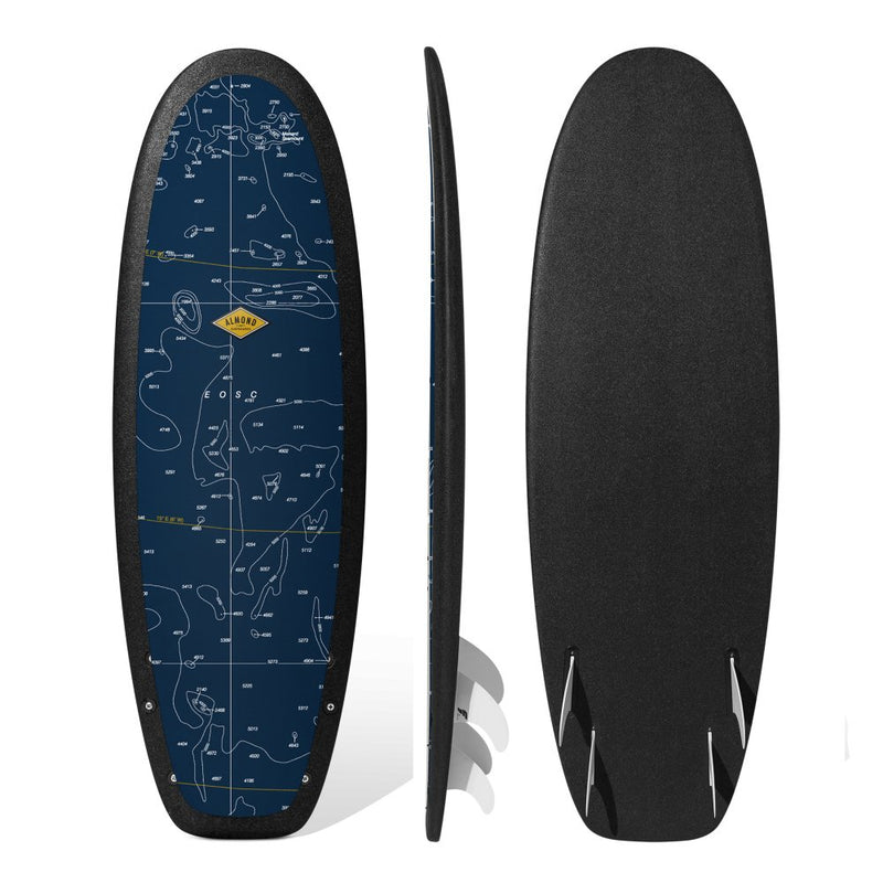 ALMOND SURFBOARD 5'4 R-SERIES With Soft Top Surfboard And Paddle-Ready Rip-Ready Design (SAK36581) - SAKSBY.com - Surfboard - SAKSBY.com