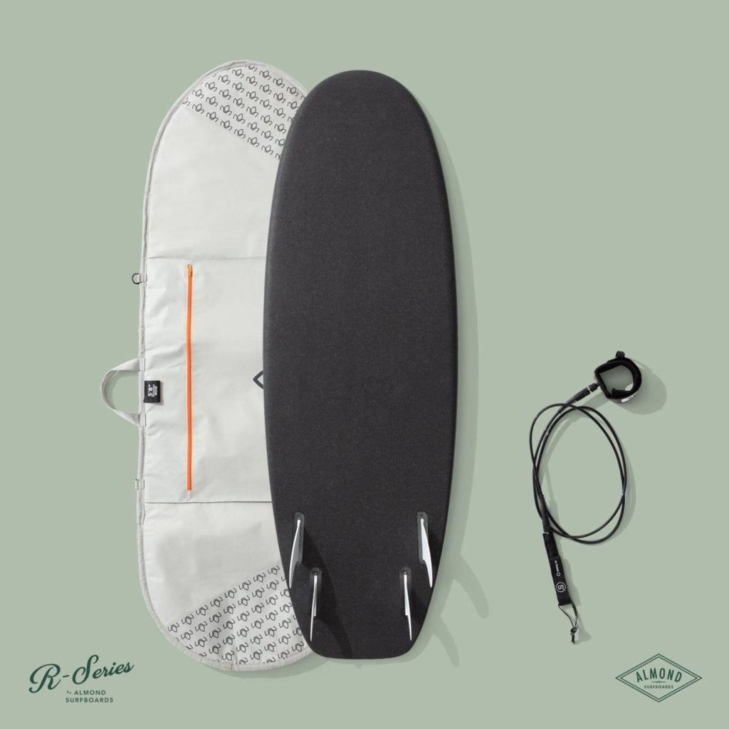 ALMOND SURFBOARD 5'4 R-SERIES With Soft Top Surfboard And Paddle-Ready Rip-Ready Design (SAK36581) - SAKSBY.com - Surfboard - SAKSBY.com