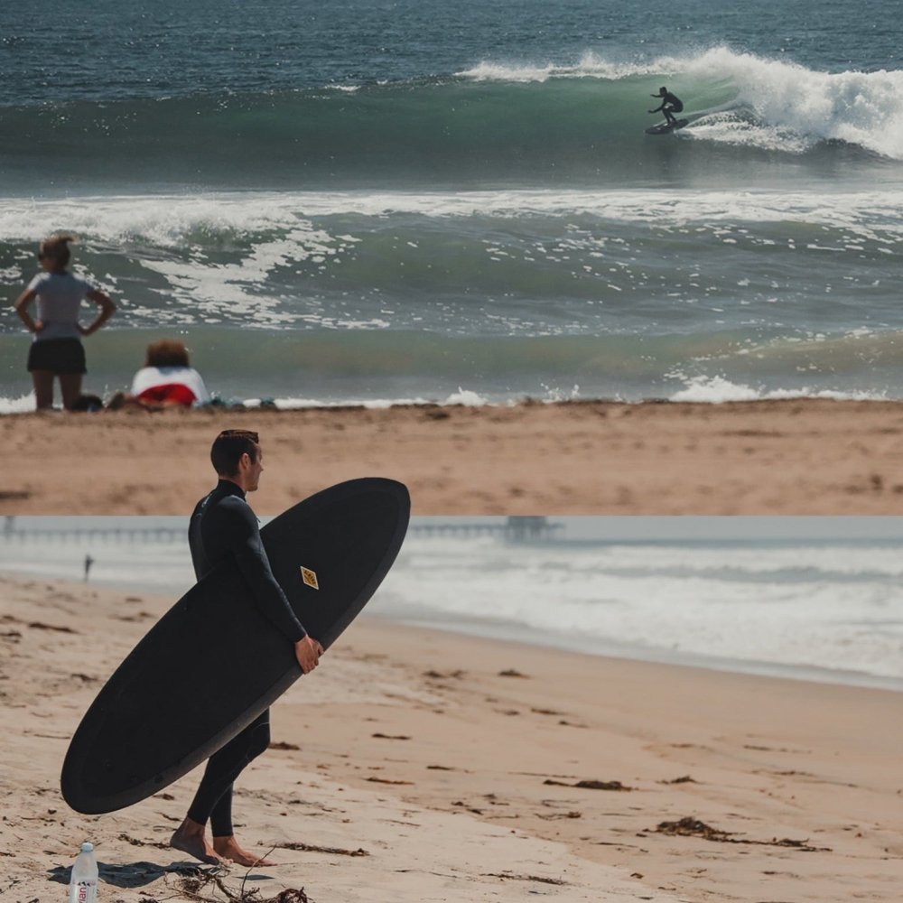 ALMOND SURFBOARD 6'4 R-SERIES Plez Phez With High Density Closed Cell Foam And No Wax Deck Pad (SAK69382) - SAKSBY.com - Surfboard - SAKSBY.com