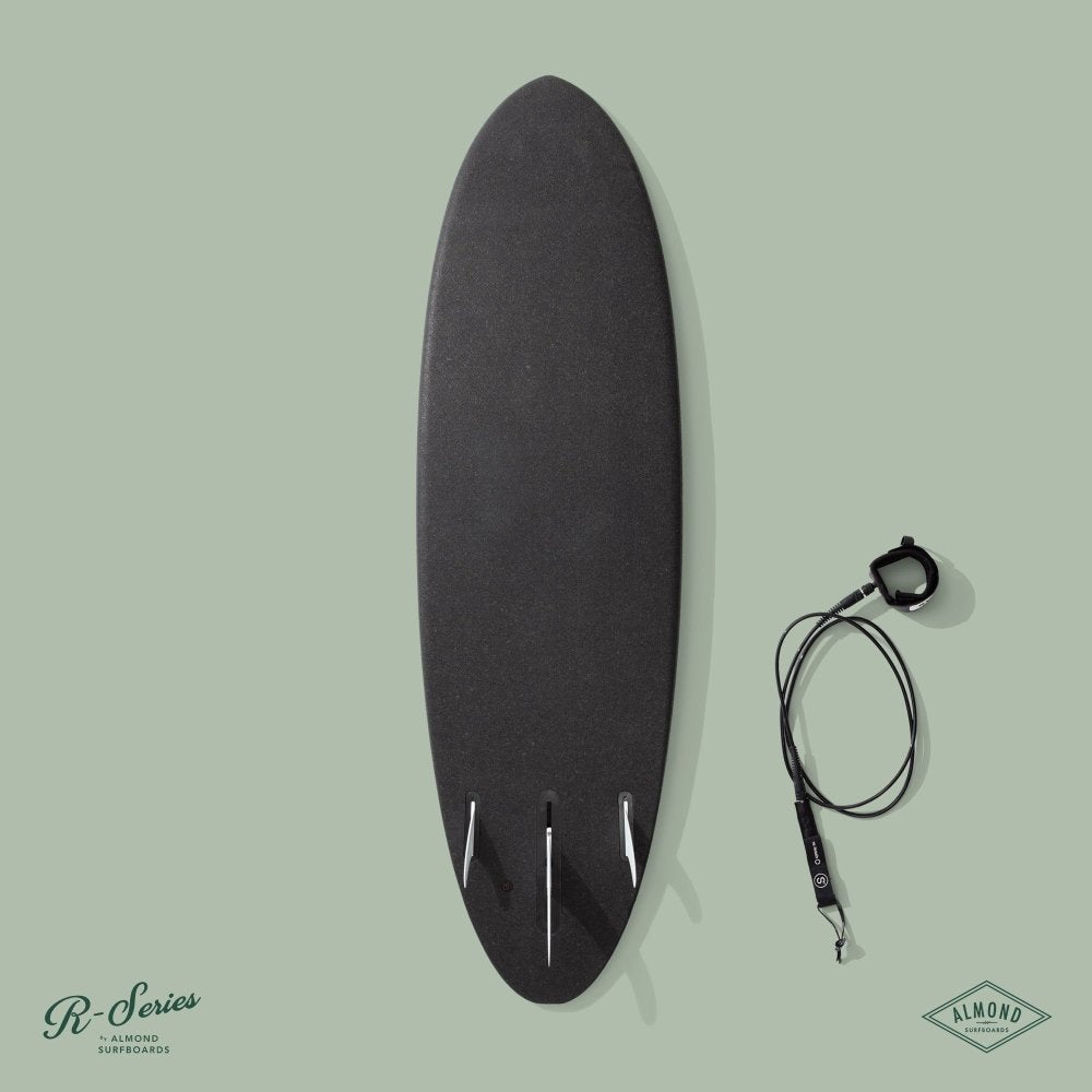 ALMOND SURFBOARD 6'4 R-SERIES Plez Phez With High Density Closed Cell Foam And No Wax Deck Pad (SAK69382) - SAKSBY.com - Surfboard - SAKSBY.com