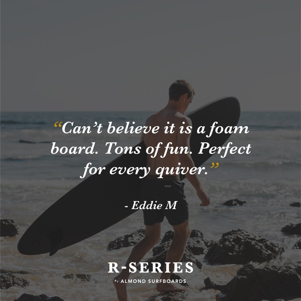 ALMOND SURFBOARD 8'0 R-SERIES JOY Surfboard With High Volume And Low-Rocker Design (SAK89013) - SAKSBY.com - Surfboard - SAKSBY.com