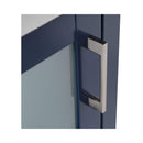 Alora 20-Inch Modern Blue Bathroom Vanity With Ceramic Sink And Storage Cabinet (SAK39851) - Saksby Wholesale - Handle Details
