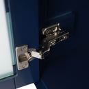 Alora 20-Inch Modern Blue Bathroom Vanity With Ceramic Sink And Storage Cabinet (SAK39851) - Saksby Wholesale - Hinge View