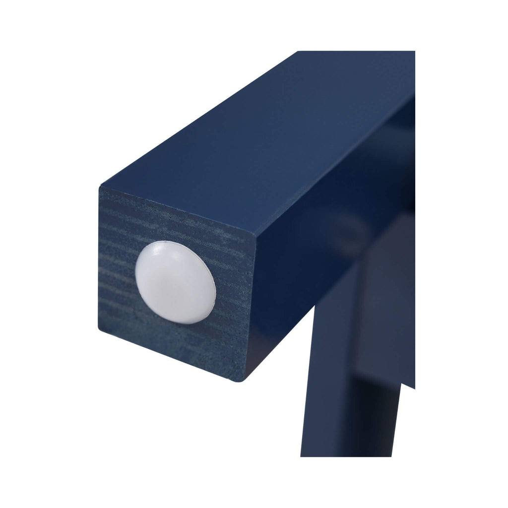 Alora 20-Inch Modern Blue Bathroom Vanity With Ceramic Sink And Storage Cabinet (SAK39851) - Saksby Wholesale - PLastic Foot Pad View