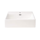 Alora 20-Inch Modern Blue Bathroom Vanity With Ceramic Sink And Storage Cabinet (SAK39851) - Saksby Wholesale - Sink Front View