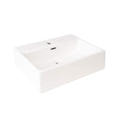 Alora 20-Inch Modern Blue Bathroom Vanity With Ceramic Sink And Storage Cabinet (SAK39851) - Saksby Wholesale - Sink Side View