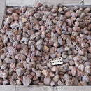 Alora 30-Inch Modern Outdoor 40K BTU Steel Frame Propane Fire Table With Lava Rocks (SAK12756) - Saksby Wholesale - Rocks View