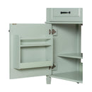 Alora 36-Inch Freestanding Bathroom Vanity With Ceramic Sink And Storage Cabinets [Faucet Not Included] (SAK86310) - Saksby Wholesale - Cabinet Door View