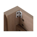 Alora 36-Inch Freestanding Bathroom Vanity With White Resin Sink (SAK92710) - Saksby Wholesale - Screw Details