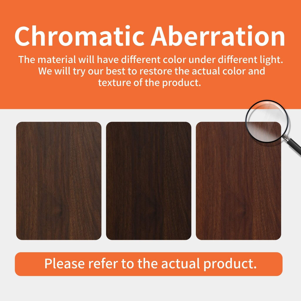 Alora 48-Inch Floating Walnut Bathroom Vanity With Resin Sink Soft Close Doors (SAK62941) - Saksby Wholesale - Texture Details