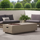Alora 56-Inch Modern 50K BTU MGO Fire Pit Coffee Table (SAK17643) - Saksby Wholesale - Backyard Lifestyle Image