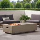 Alora 56-Inch Modern 50K BTU MGO Fire Pit Coffee Table (SAK17643) - Saksby Wholesale - Backyard Setup