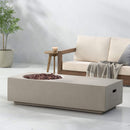 Alora 56-Inch Modern 50K BTU MGO Fire Pit Coffee Table (SAK17643) - Saksby Wholesale - Lifestyle Image