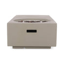 Alora 56-Inch Modern 50K BTU MGO Fire Pit Coffee Table (SAK17643) - Saksby Wholesale - Side VIew