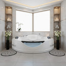 Alora 59-Inch 2-Person Luxury Corner Whirlpool Jetted Bathtub (SAK23819) - Saksby Wholesale - Lifestyle In Bathroom