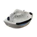 Alora 59-Inch 2-Person Luxury Corner Whirlpool Jetted Bathtub (SAK23819) - Saksby Wholesale - Top View