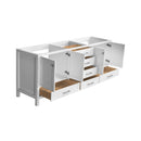 Alora 84-Inch Double Basin Freestanding Bathroom Vanity With Solid Wood Frame (SAK81794) - Saksby Wholesale - Storage Display View