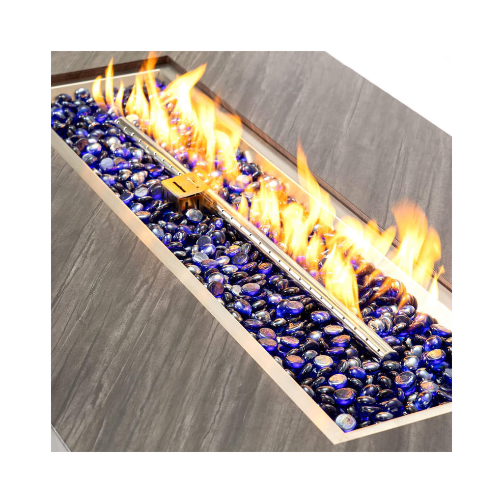 Alora Modern Outdoor Propane Fire Pit Table With Waterproof Cover (SAK42628) - Saksby Wholesale - Fire Focus Details