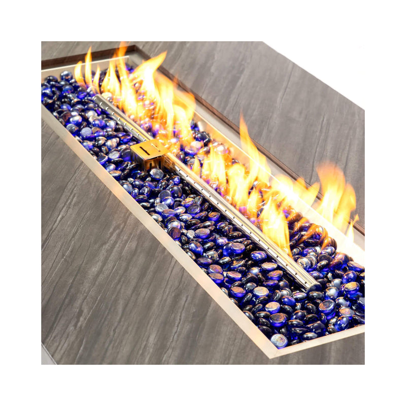 Alora Modern Outdoor Propane Fire Pit Table With Waterproof Cover (SAK42628) - Saksby Wholesale - Fire Focus Details