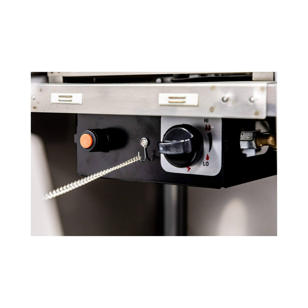 Alora Premium 40K BTU Stainless Steel Quartz Glass Tube Patio Heater (SAK67412) - Saksby Wholesale - Fire Control View