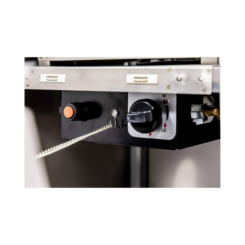 Alora Premium 40K BTU Stainless Steel Quartz Glass Tube Patio Heater (SAK67412) - Saksby Wholesale - Fire Control View