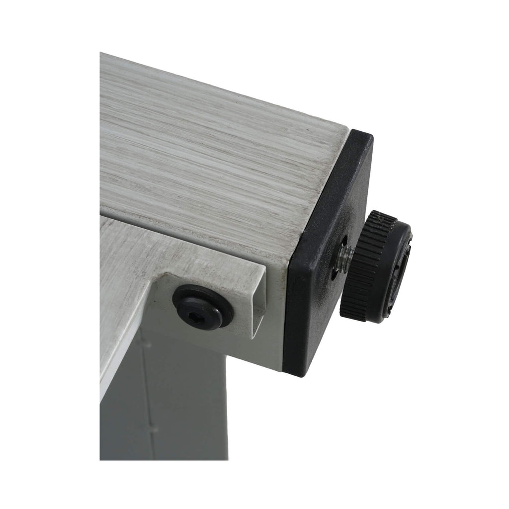 Alora Premium 50K BTU Rectangle Outdoor Aluminum Fire Pit Table (SAK70248) - Saksby Wholesale - Stand View