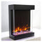 AMANTII CUBE 2025WM Freestanding Electric Fireplace [CUBE-2025WM] (HBG16508) - HBG