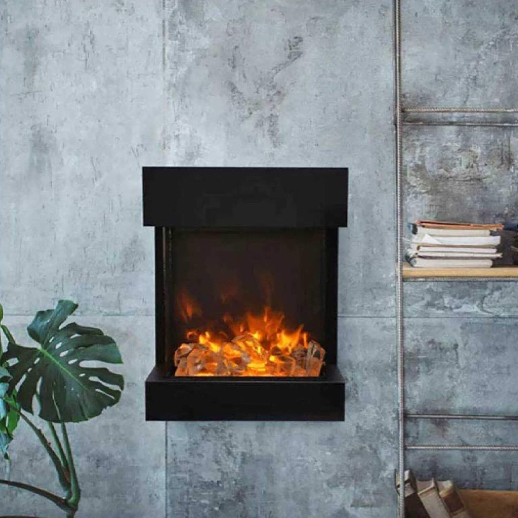 Amantii Cube 2025WM Freestanding Electric Fireplace [CUBE-2025WM] (SAK16508) - Saksby Wholesale - Product Preview