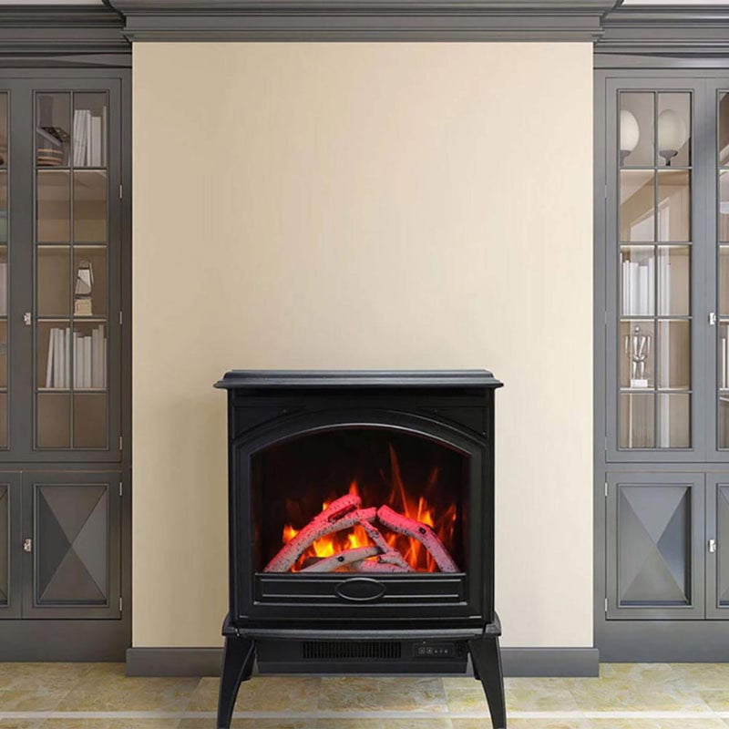 AMANTII Freestanding Cast-Iron Electric Fireplace [E50-NA] (HBG53610) - HBG