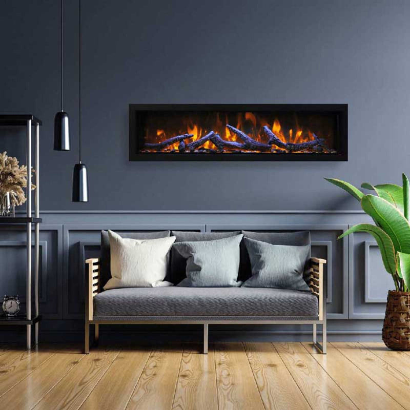 AMANTII PANORAMA BI Deep XT Smart Electric Fireplace [BI-60/728/88-DEEP-XT] (HBG73845) - HBG