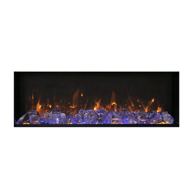 AMANTII Panorama BI Extra Slim 60" Smart Electric Fireplace [BI-60-XTRASLIM] (HBG59128) - HBG