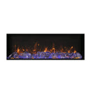 Amantii Panorama BI Extra Slim 60" Smart Electric Fireplace [BI-60-XTRASLIM] (SAK59128) - Saksby Wholesale - Front View